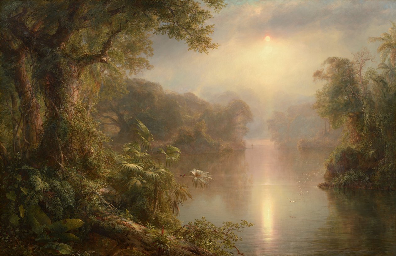 El Rio de Luz (Lysets elv) av Frederic Edwin Church