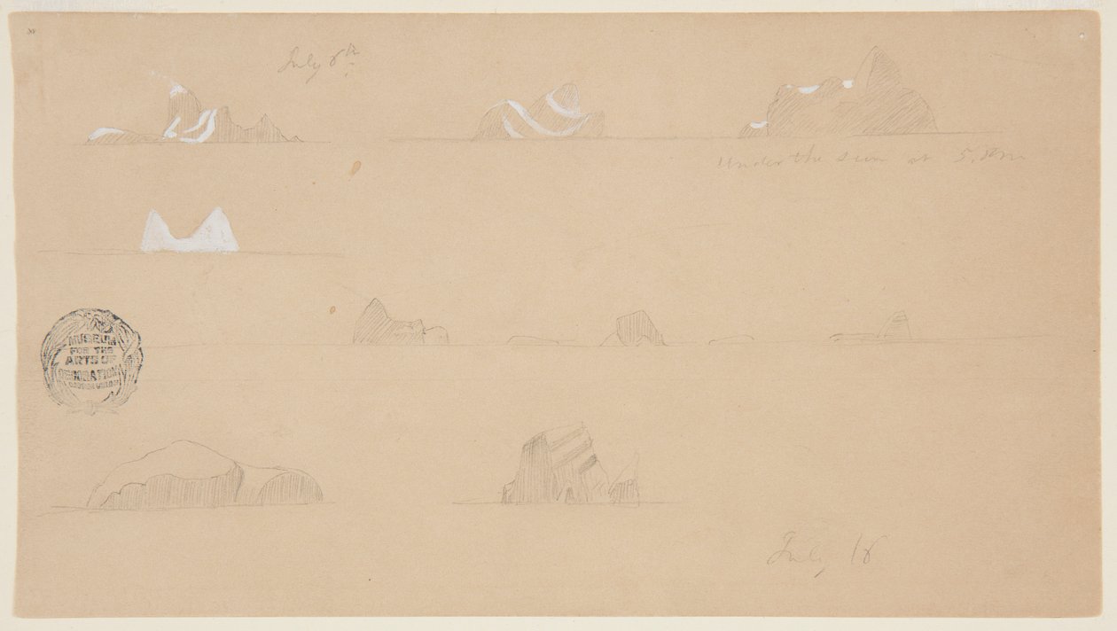 Flytende isfjell av Frederic Edwin Church