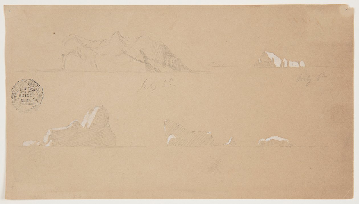 Flytende isfjell av Frederic Edwin Church