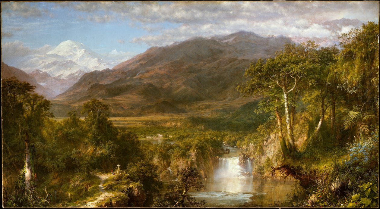 Andesfjellenes hjerte av Frederic Edwin Church