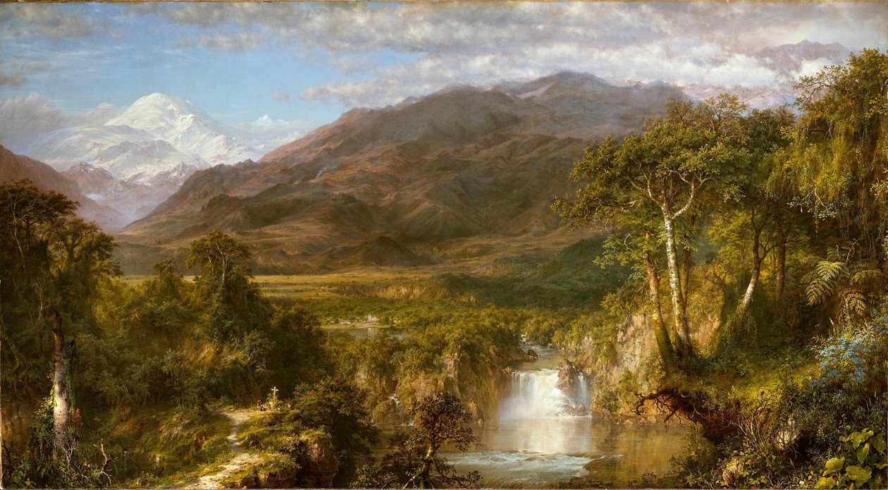 Hjertet av Andesfjellene av Frederic Edwin Church