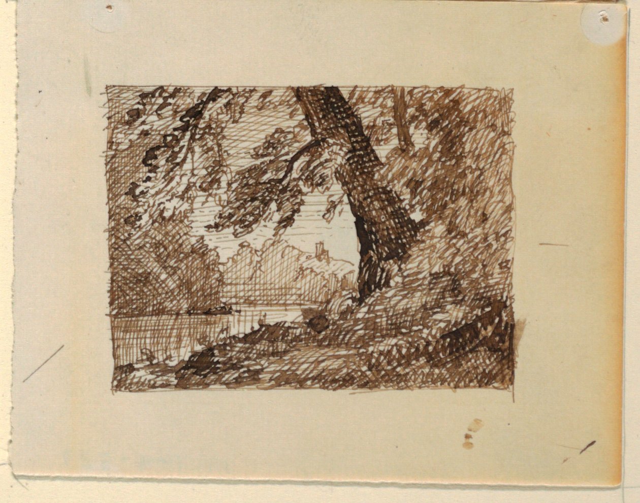 Imaginært elvelandskap av Frederic Edwin Church