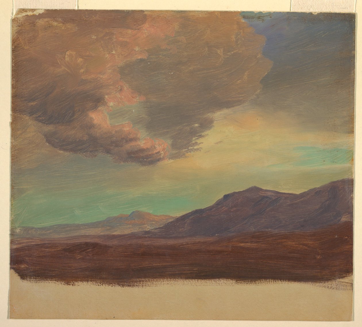 Landskap, nær Palastine eller Syria av Frederic Edwin Church