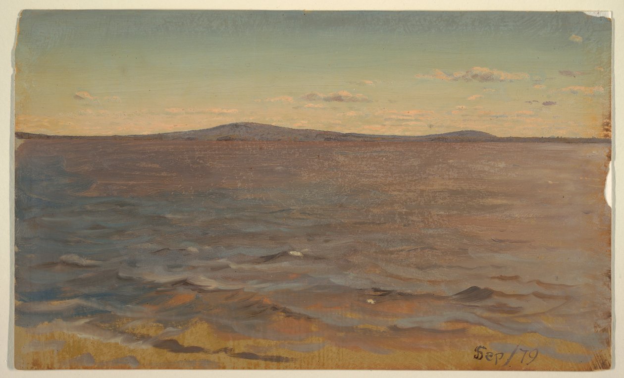 Maine, Katahdinsjøen av Frederic Edwin Church