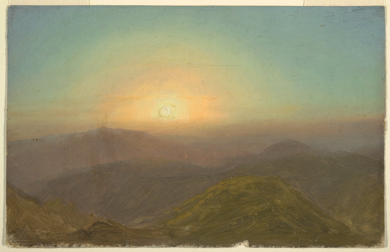 Morgenlandskap av Frederic Edwin Church