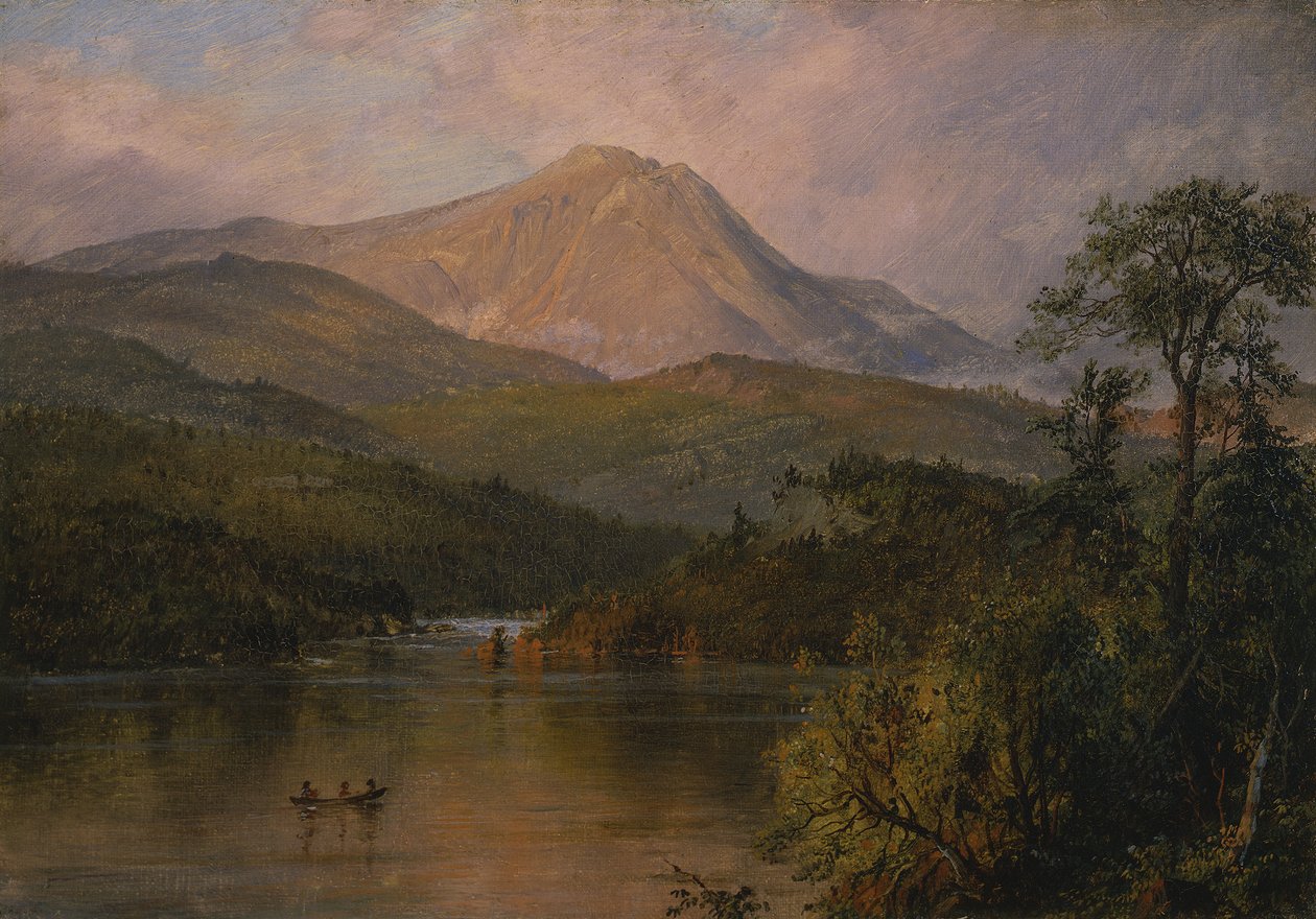 Mount Katahdin, ca. 1856 av Frederic Edwin Church