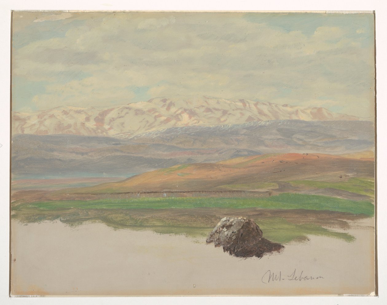 Libanonfjellet av Frederic Edwin Church