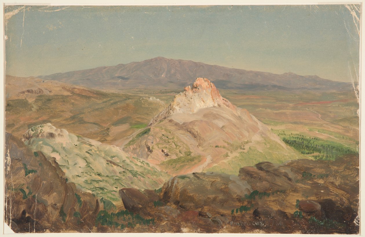 Mount Pentelicus av Frederic Edwin Church