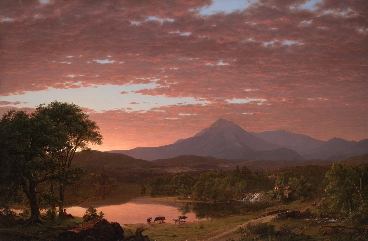 Mount Katahdin av Frederic Edwin Church