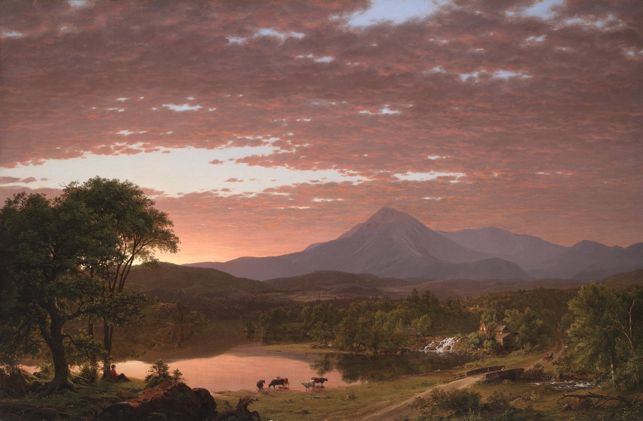 Ktaadn, 1853 av Frederic Edwin Church