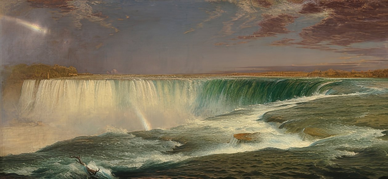Niagara. 1857 av Frederic Edwin Church
