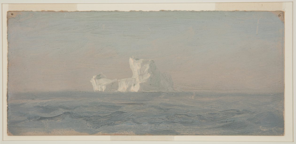 Utenfor isfjellet, Newfoundland av Frederic Edwin Church