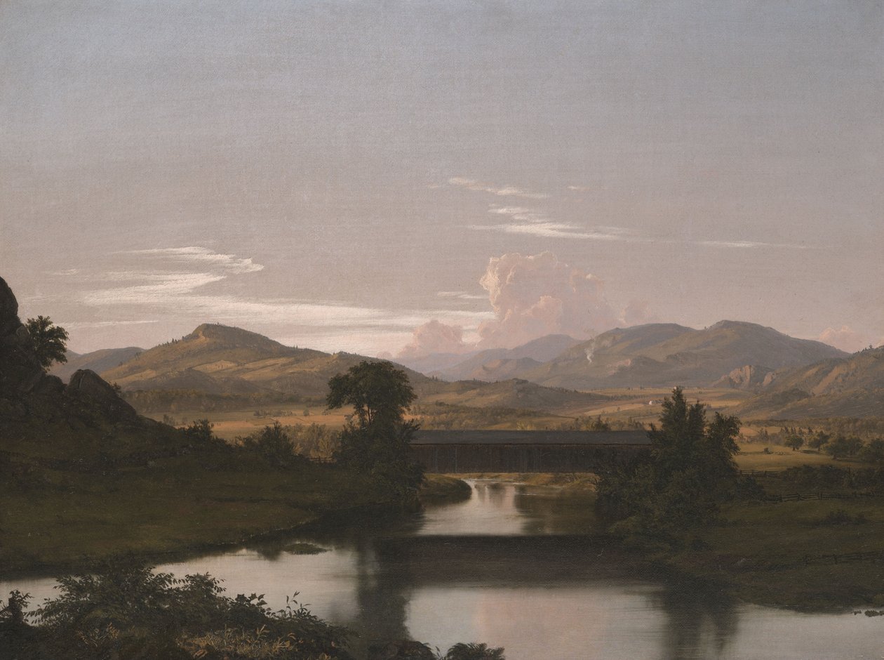 Ved Otter Creek av Frederic Edwin Church