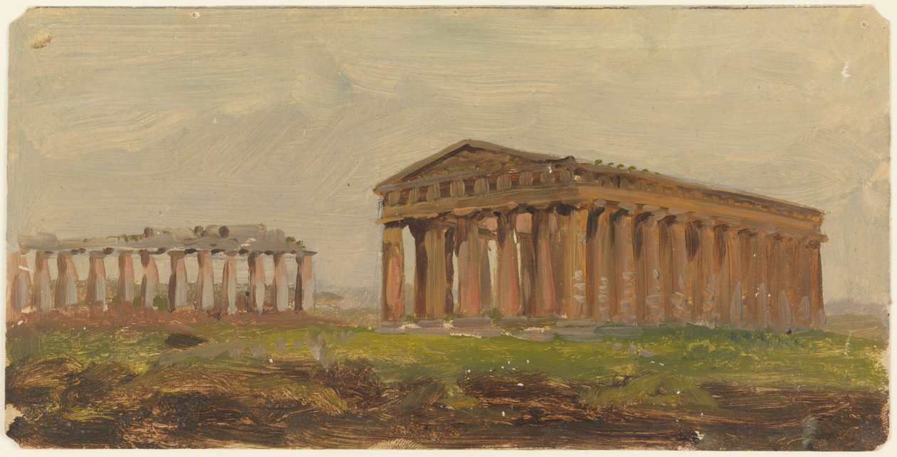 Paestum, Neptun-tempelet av Frederic Edwin Church