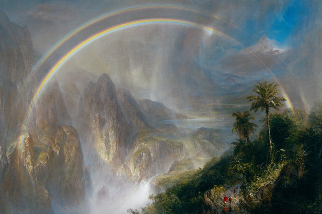 Regntid i tropene av Frederic Edwin Church