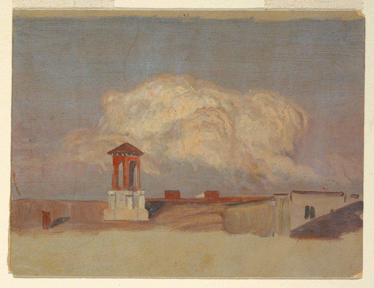 Tak av en italiensk by av Frederic Edwin Church