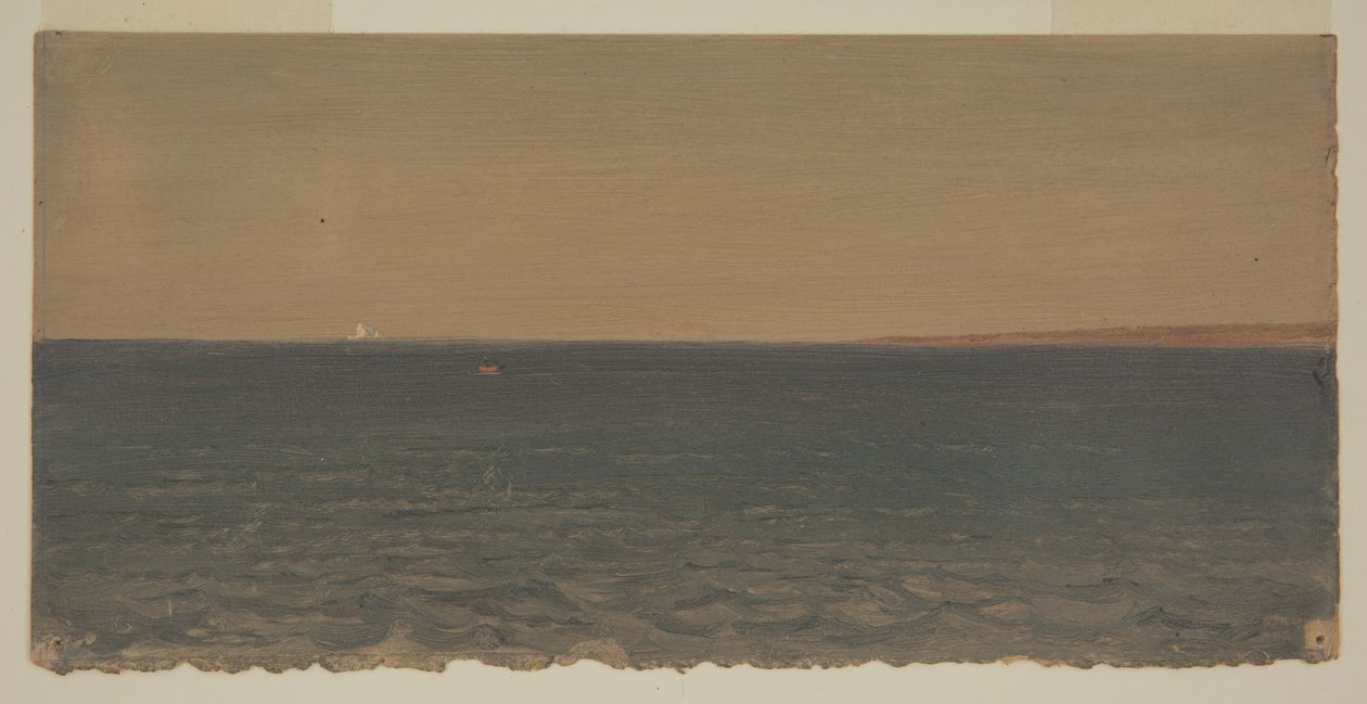 Havlandskap med isfjell av Frederic Edwin Church