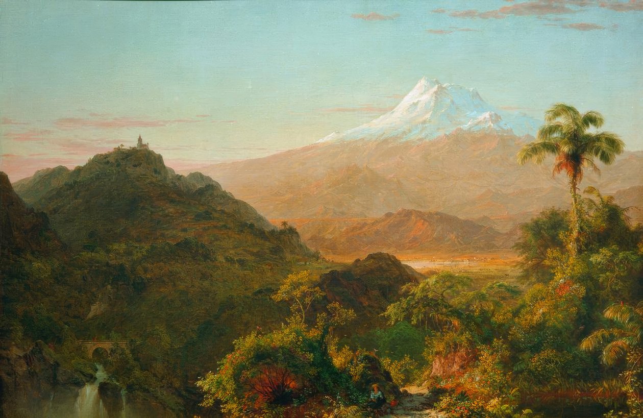 Søramerikansk landskap av Frederic Edwin Church