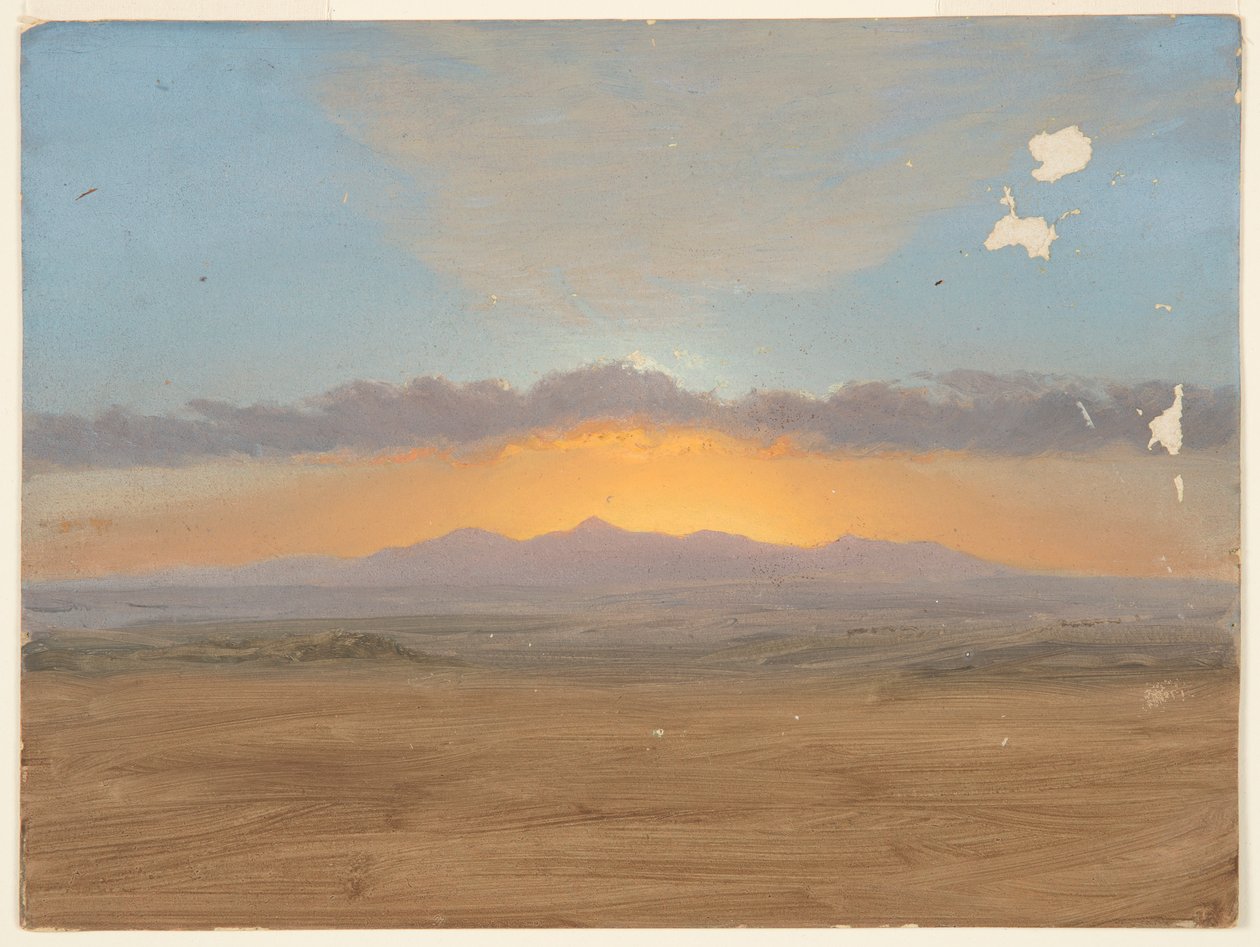Solnedgang av Frederic Edwin Church
