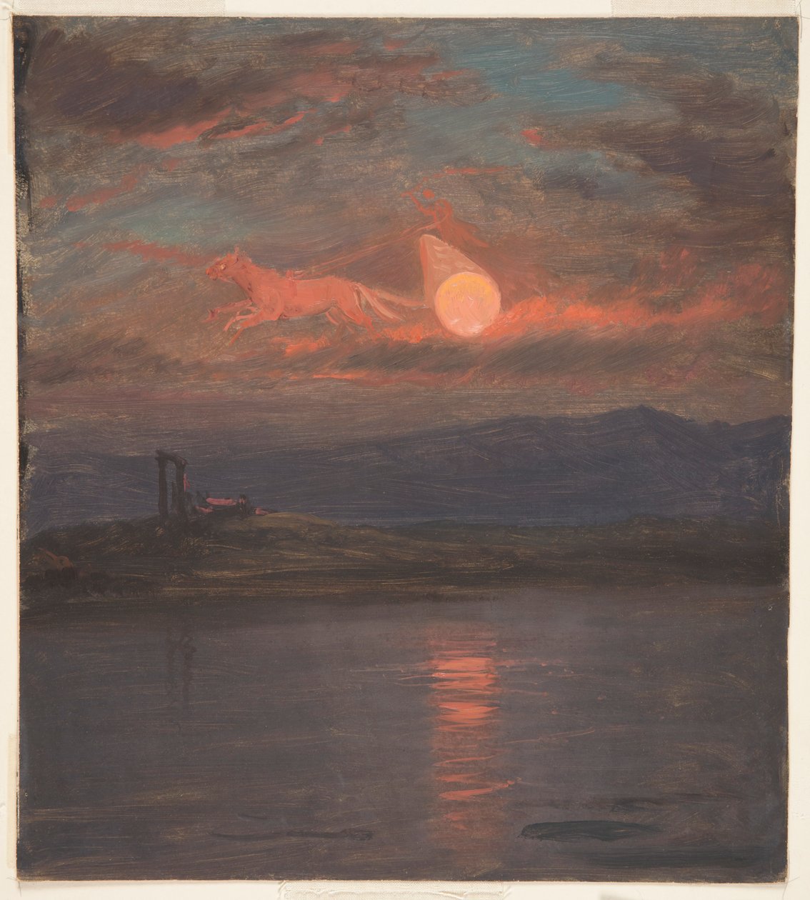 The Chariot of the Sun Fantasy av Frederic Edwin Church