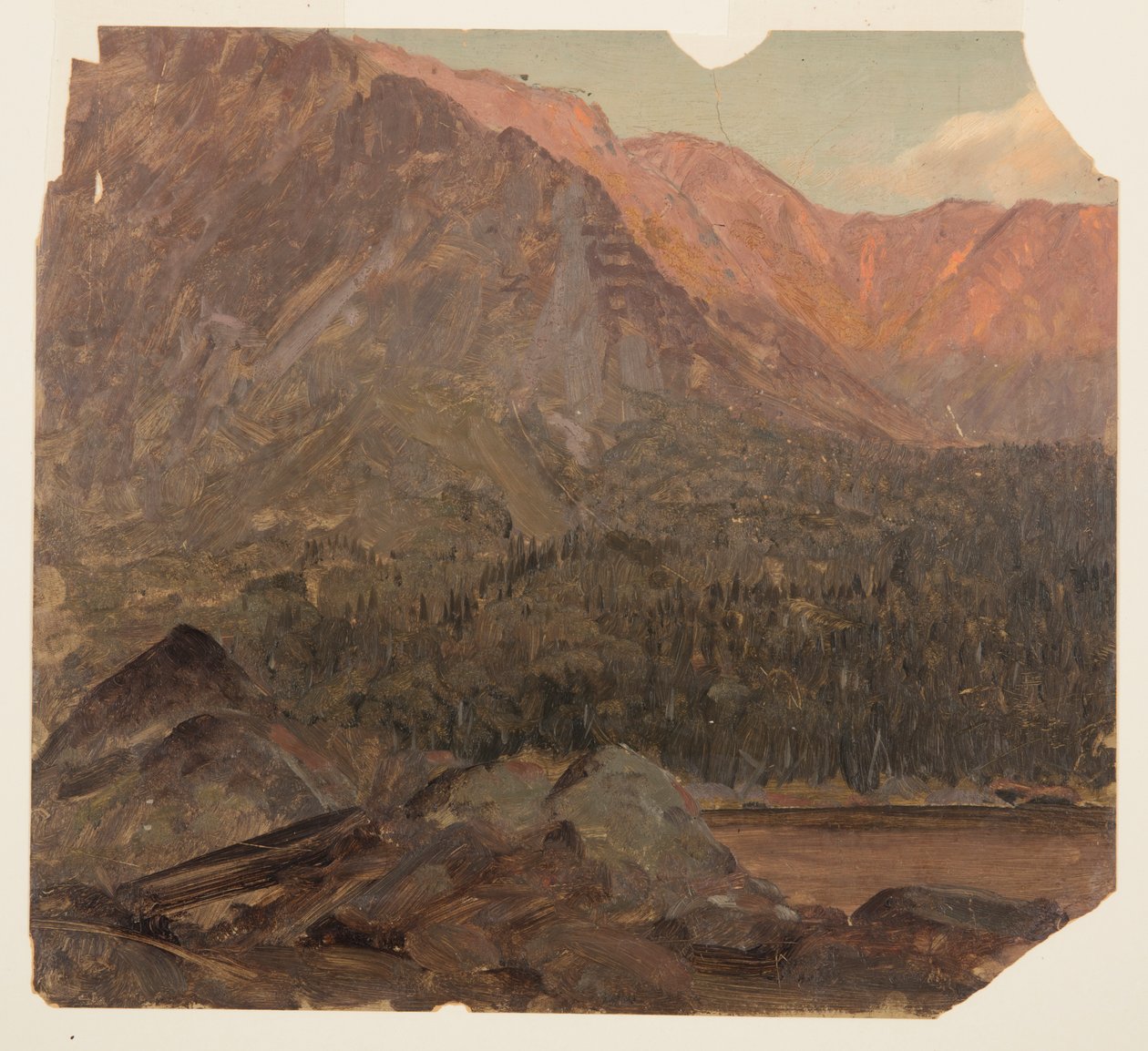 Det store Katahdin-bassenget, Maine av Frederic Edwin Church