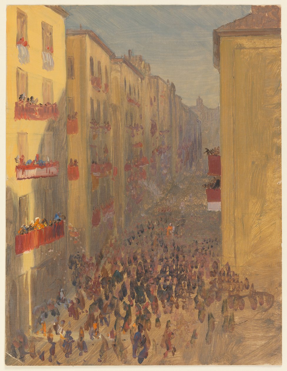 Utsikt over Beirut (?) av Frederic Edwin Church