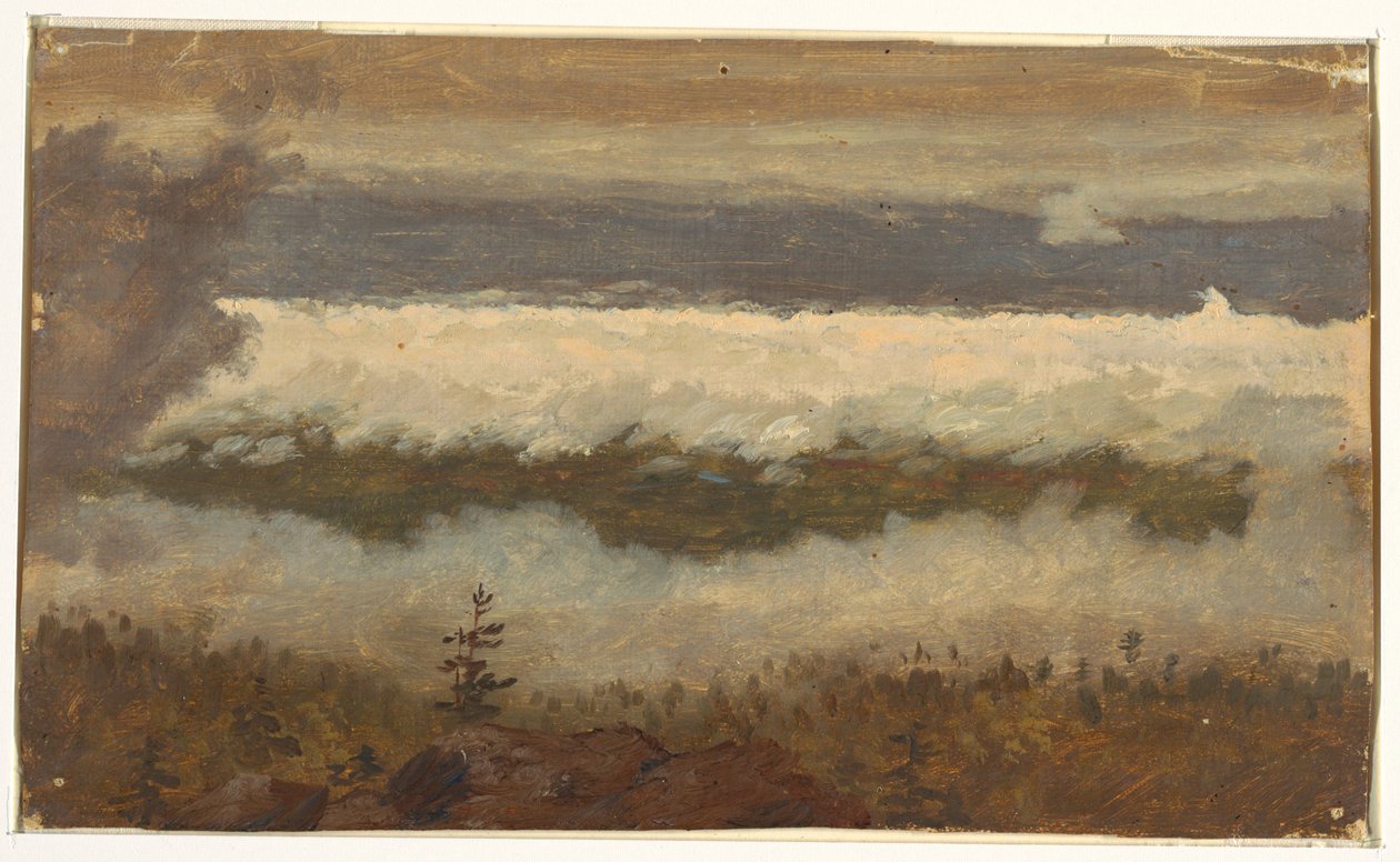 Utsikt over skyene fra Catskill Mountain-Top av Frederic Edwin Church