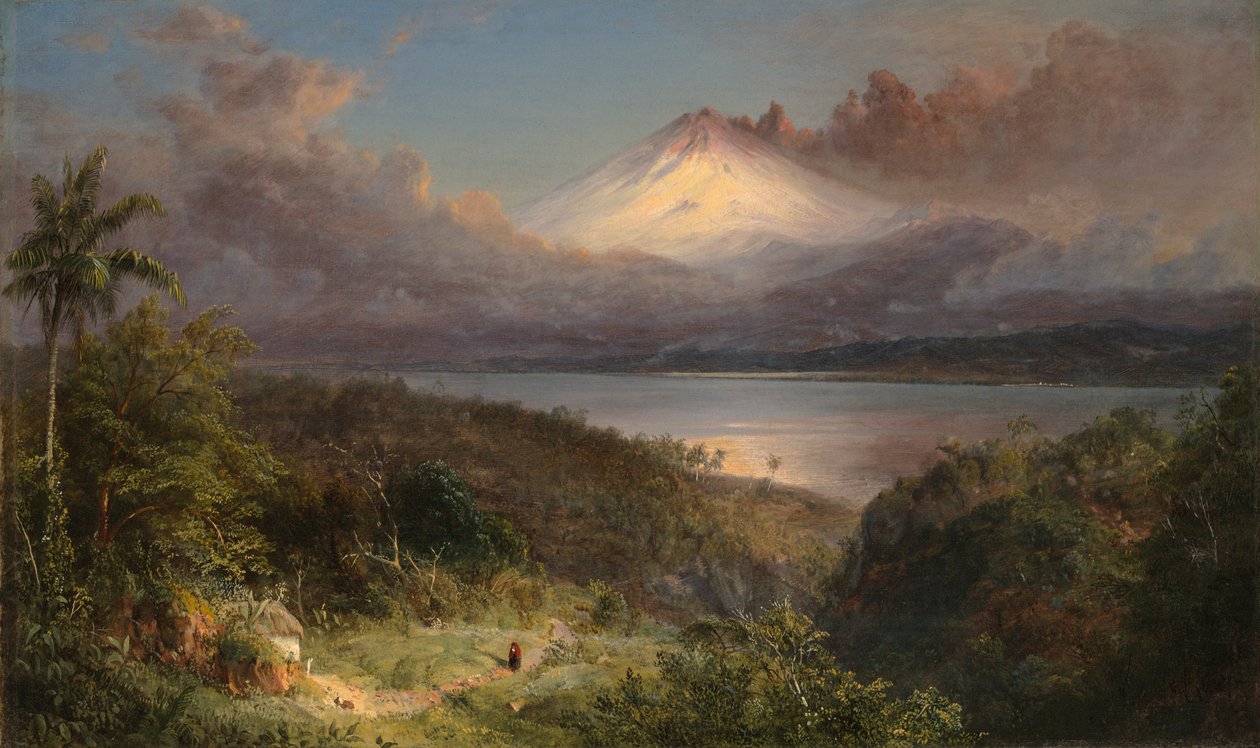 Utsikt over Cotopaxi av Frederic Edwin Church