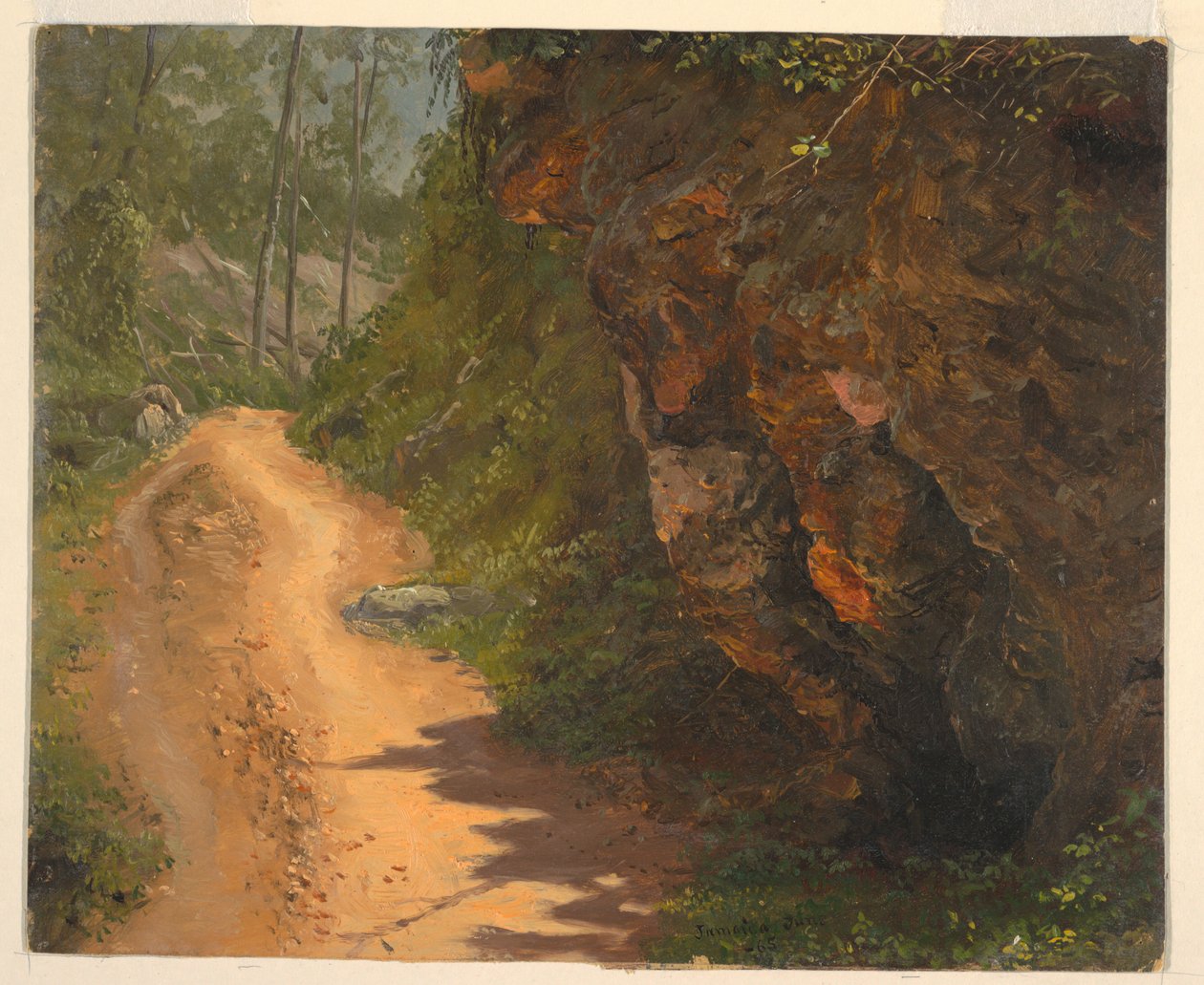 Woodland Path, Jamaica av Frederic Edwin Church