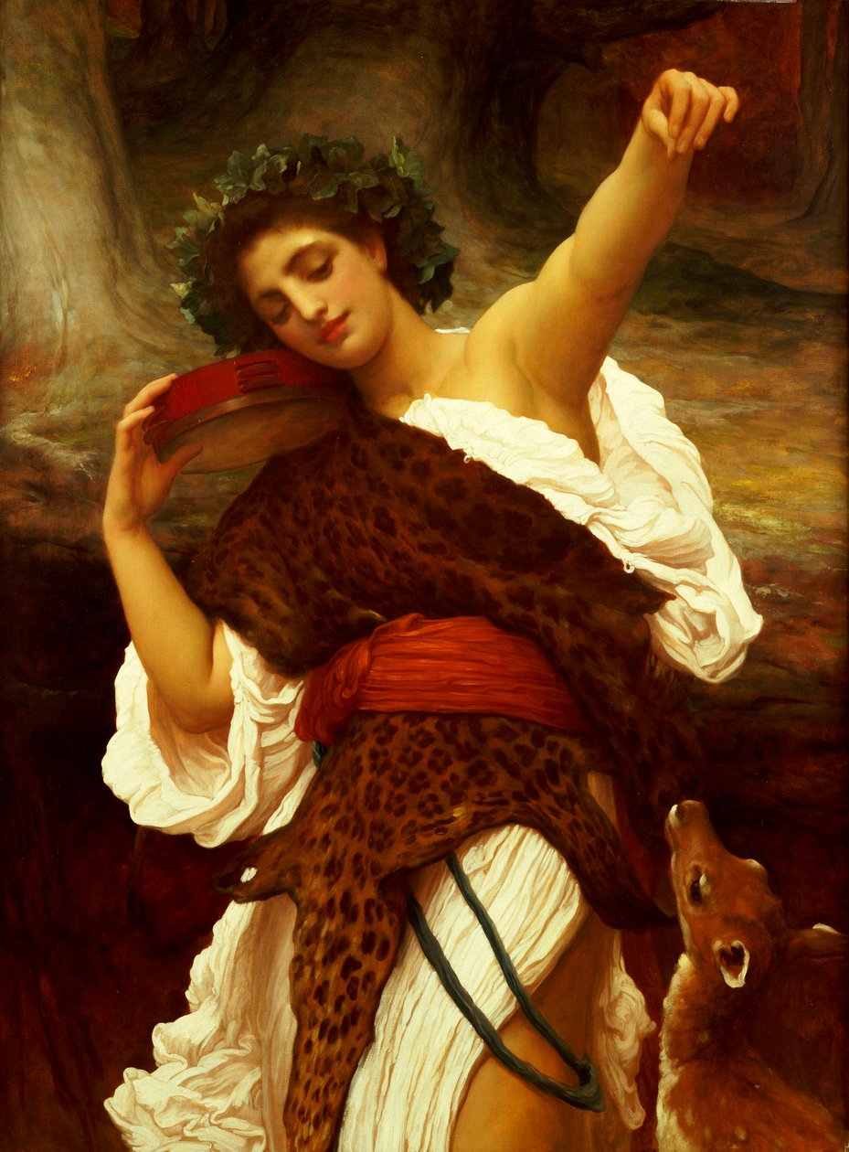 Bacchanati, 1895 av Frederic Leighton