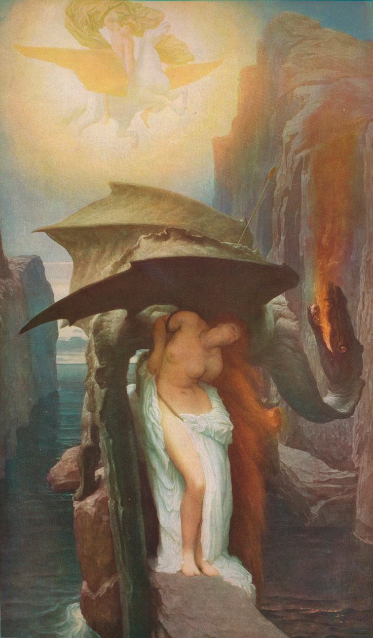 Perseus og Andromeda, 1891, 1918 av Frederic Leighton