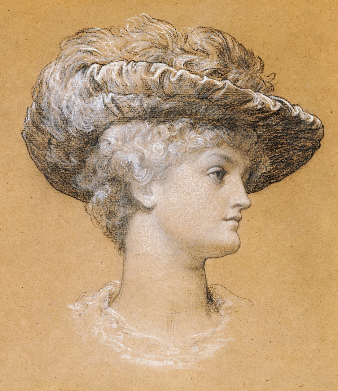Portrett av Dorothy Dene, 1884 av Frederic Leighton