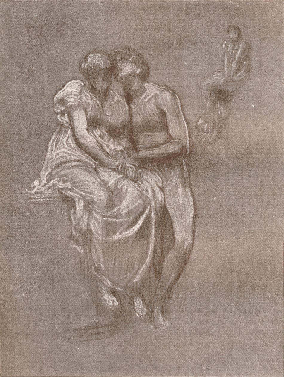 Studier for Wedded, 1882, 1897 av Frederic Leighton
