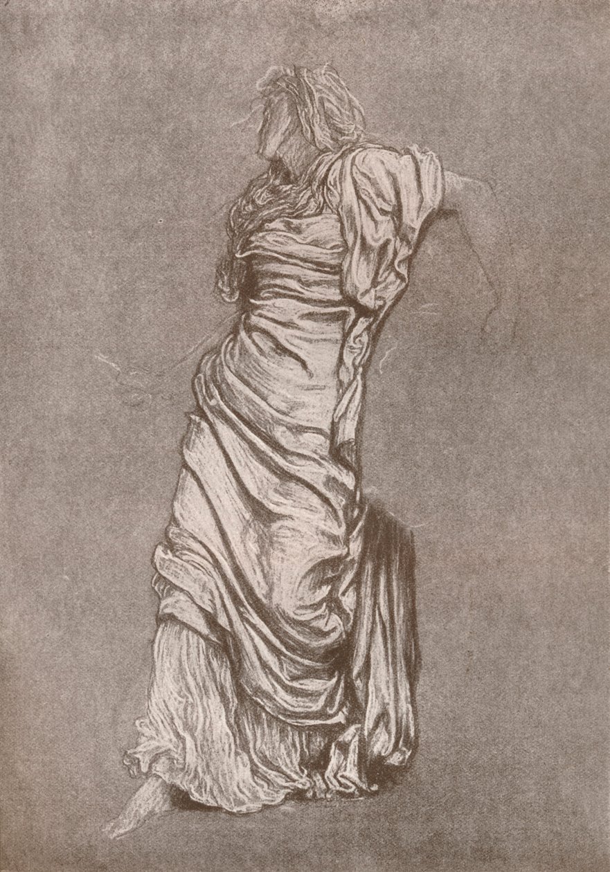 Studie for Rizpah, c1870, 1897 av Frederic Leighton