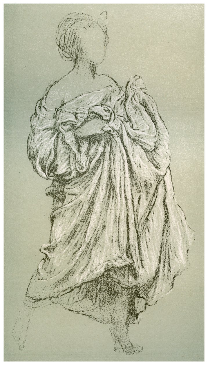 Studie av Daphnephoria, c1880-1882 av Frederic Leighton