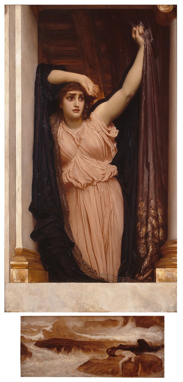 The Last Watch of Hero av Frederic Leighton