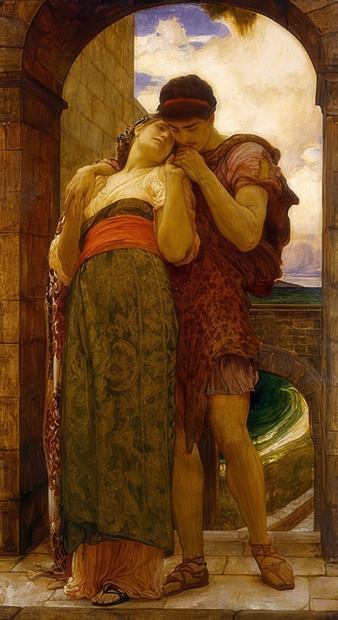 giftet seg. 1882 av Frederic Leighton