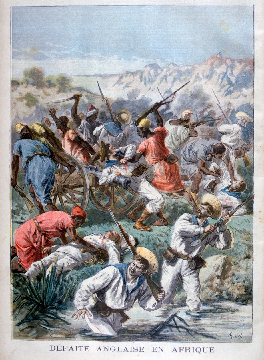Nederlag for britene i Afrika, 1894 av Frederic Lix