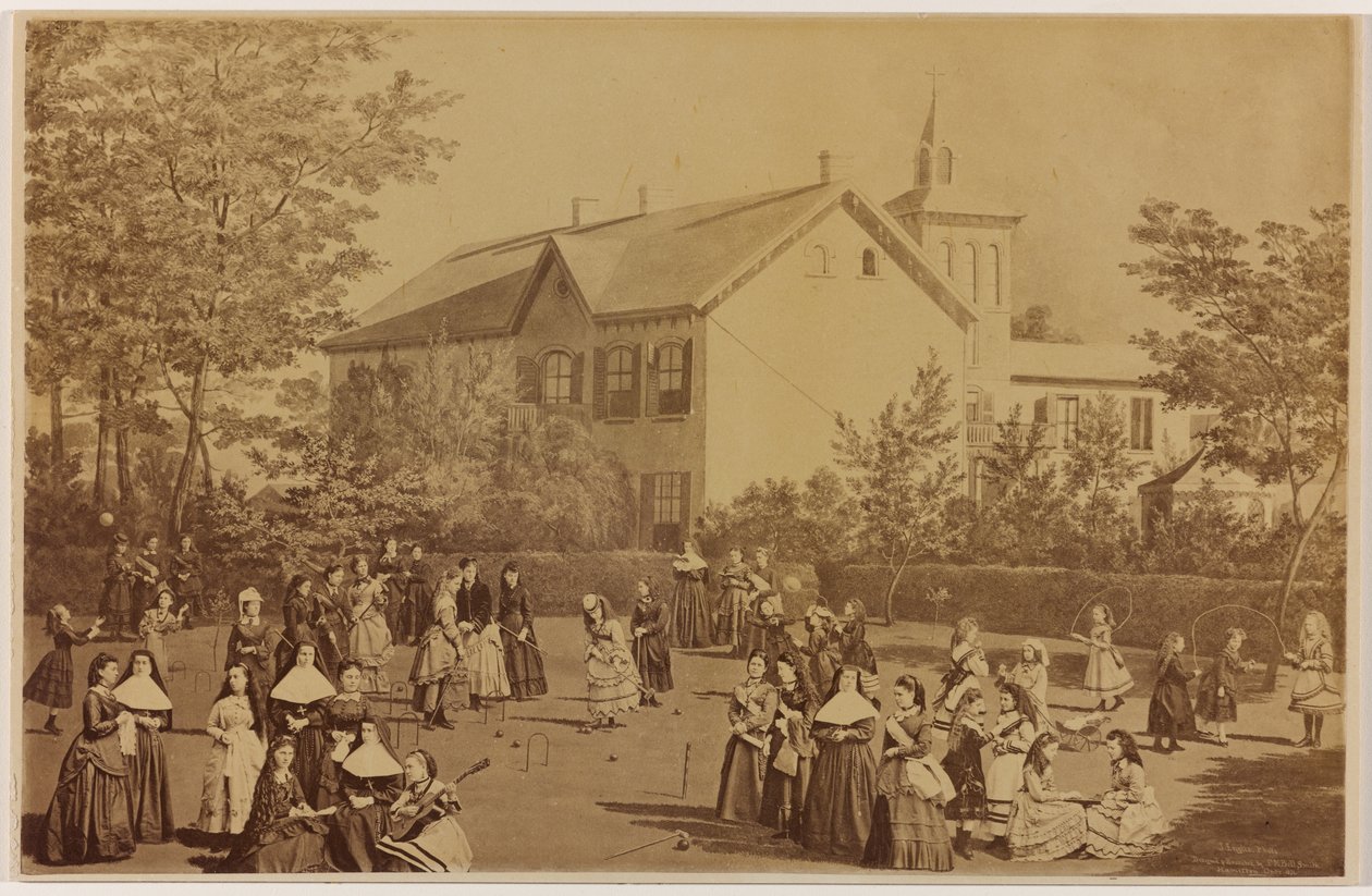 Loretto kloster av Frederic Marlett and James Inglis Bell Smith