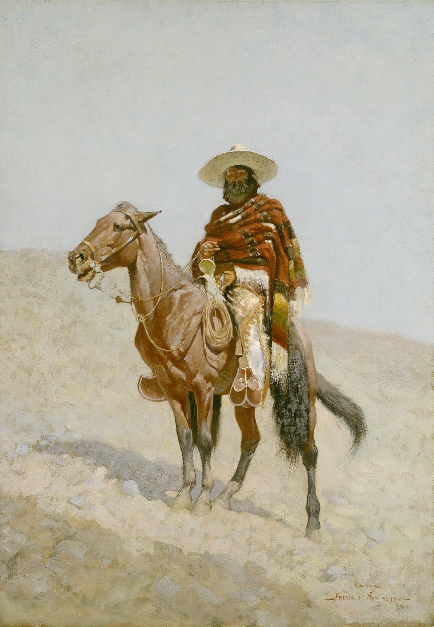 Den meksikanske Vaquero, 1890 av Frederic Remington