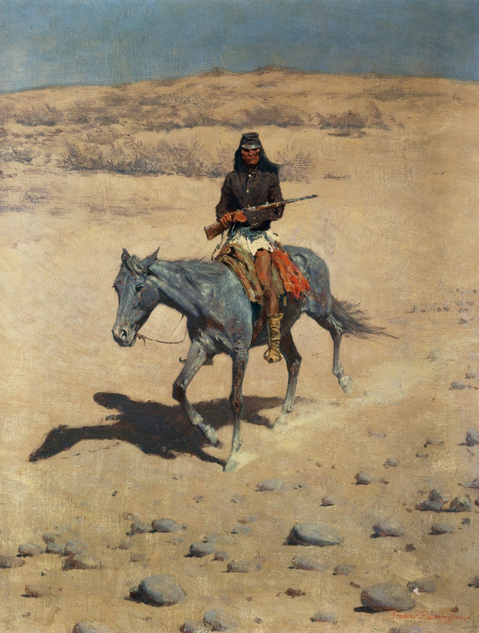 Apache speider av Frederic Remington