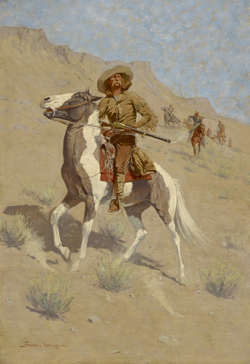 Speideren, ca. 1902 av Frederic Remington