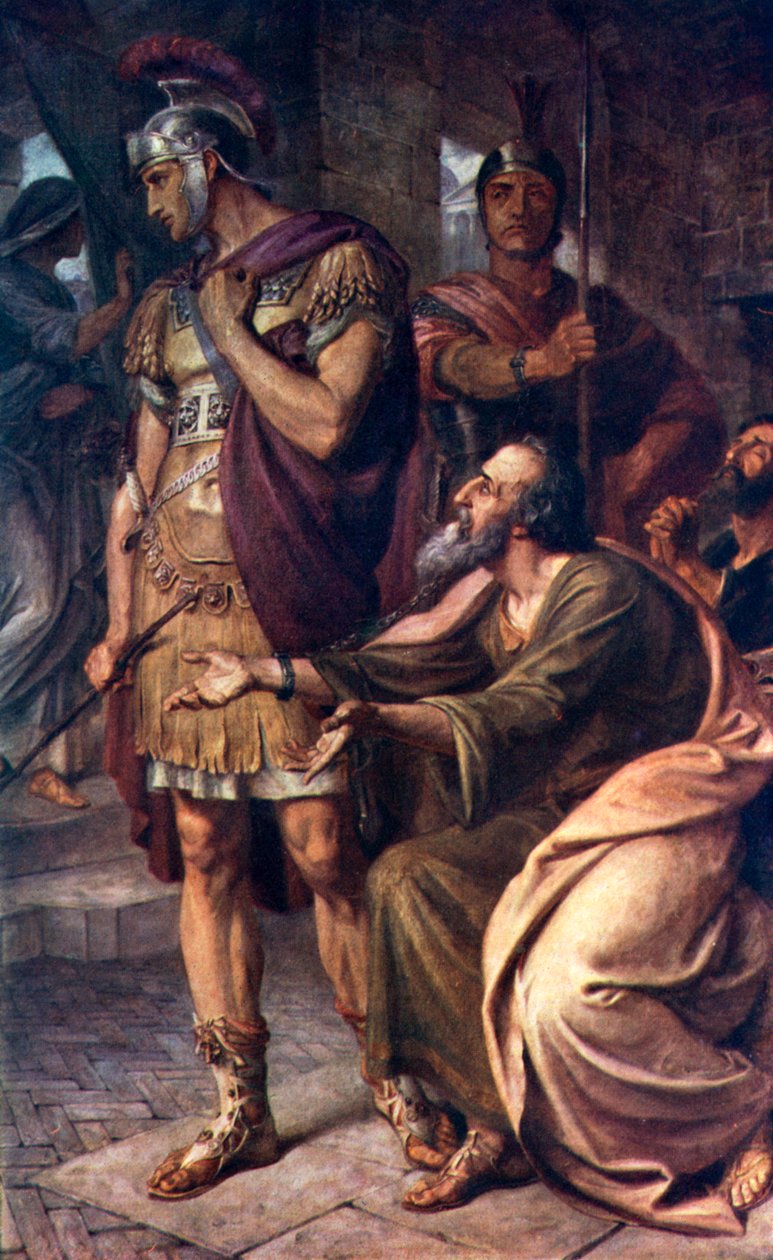 St Paul i Roma, 1926. av Frederic Shields