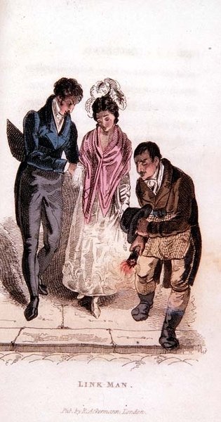 Linkmannen fra Ackermanns verden i miniatyr, 1820-årene av Frederic Shoberl