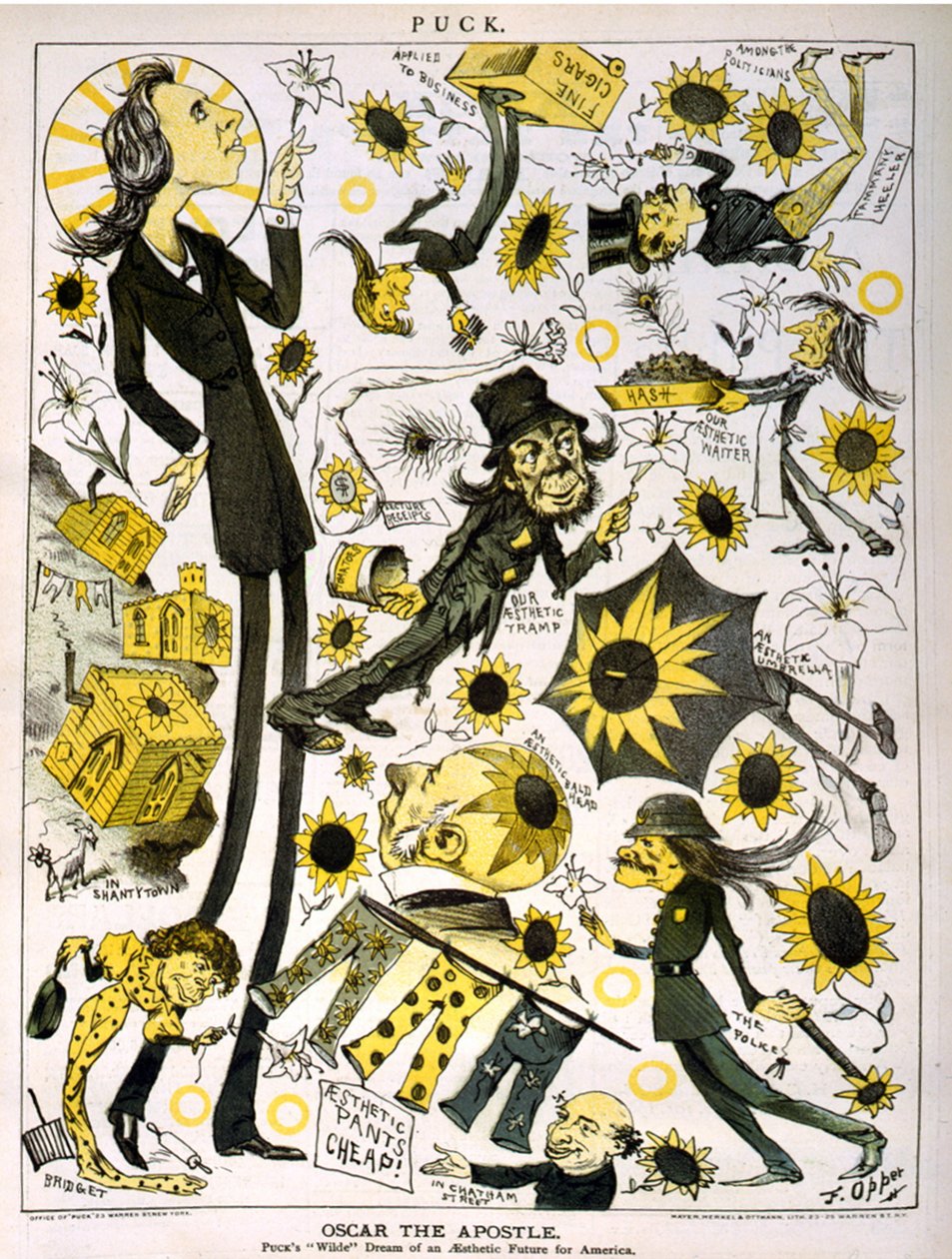 Apostelen Oscar, 1882 av Frederick Burr Opper