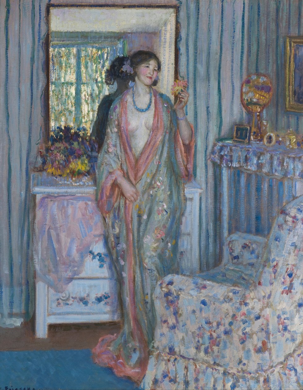 The Robe av Frederick Carl Frieseke