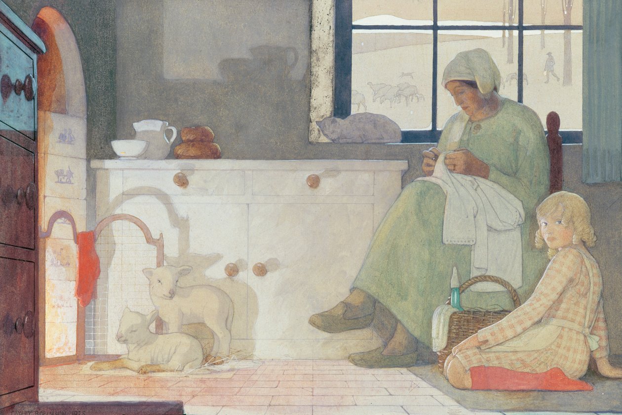 Fostermoren, 1925 av Frederick Cayley Robinson