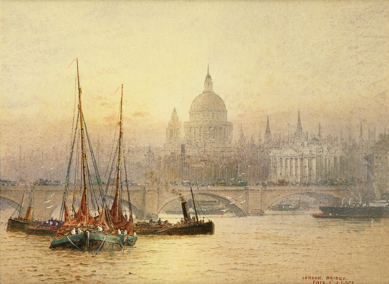 London Bridge av Frederick E.J. Goff