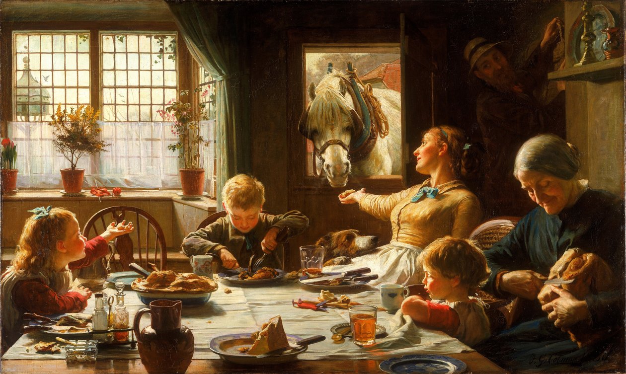 En av familien av Frederick George Cotman