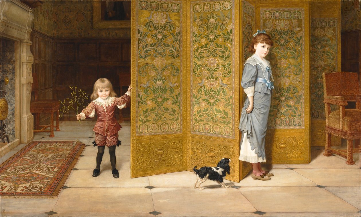 Puritan og Cavalier av Frederick Goodall